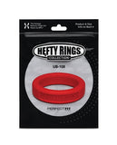 Perfect Fit Hefty Ring 1.4" Silicone - Red