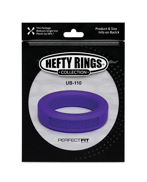 Perfect Fit Hefty Ring 1.4" Silicone - Purple