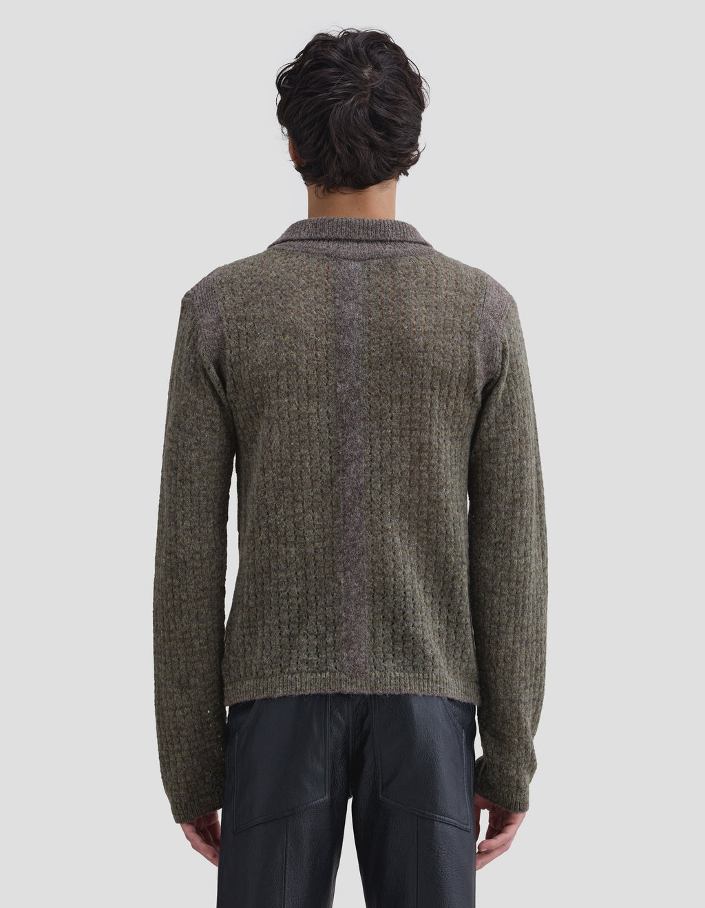 Eckhaus Latta Grid Buttondown Fern