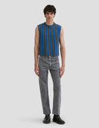 Eckhaus Latta Keyboard Vest Bluebird