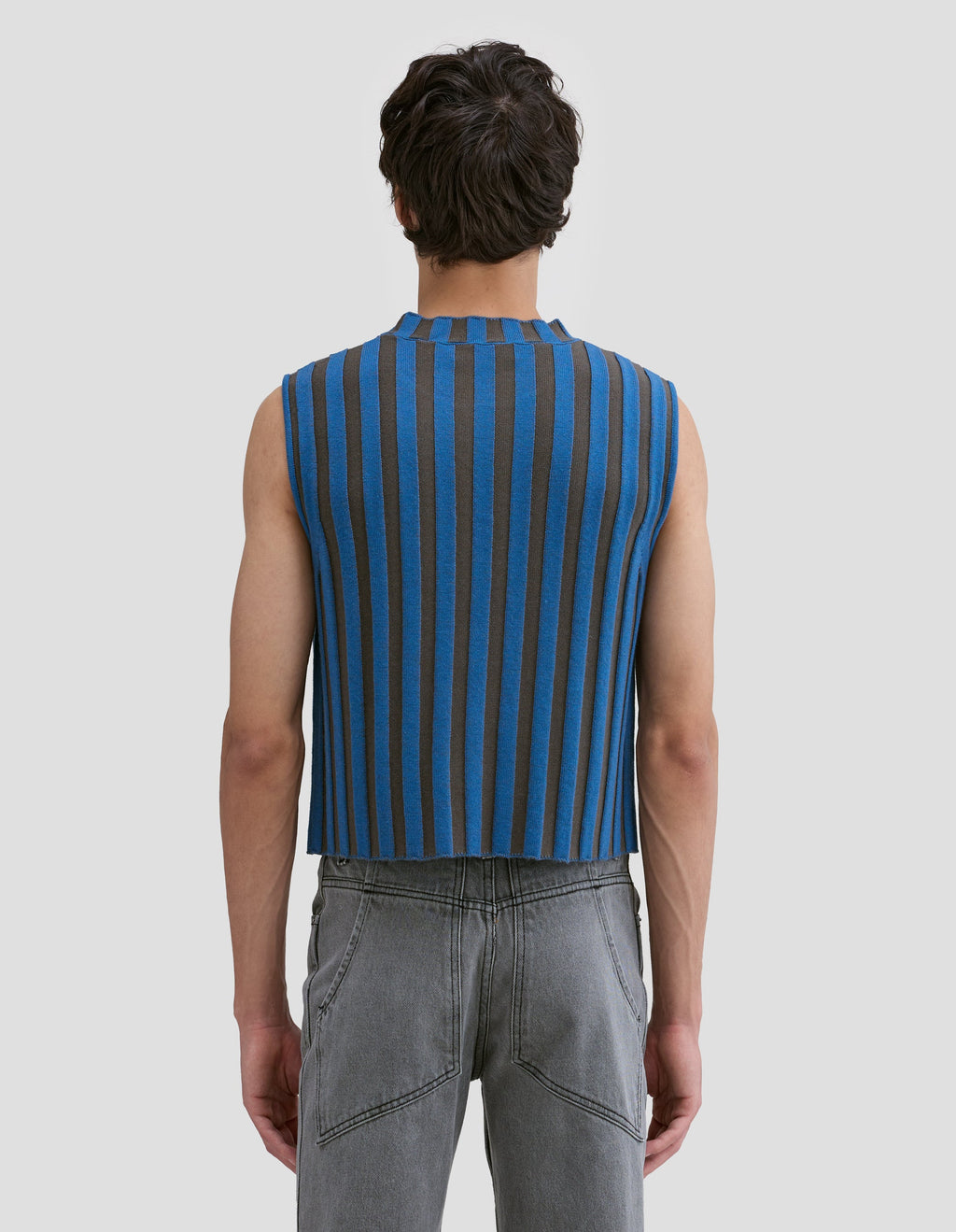 Eckhaus Latta Keyboard Vest Bluebird