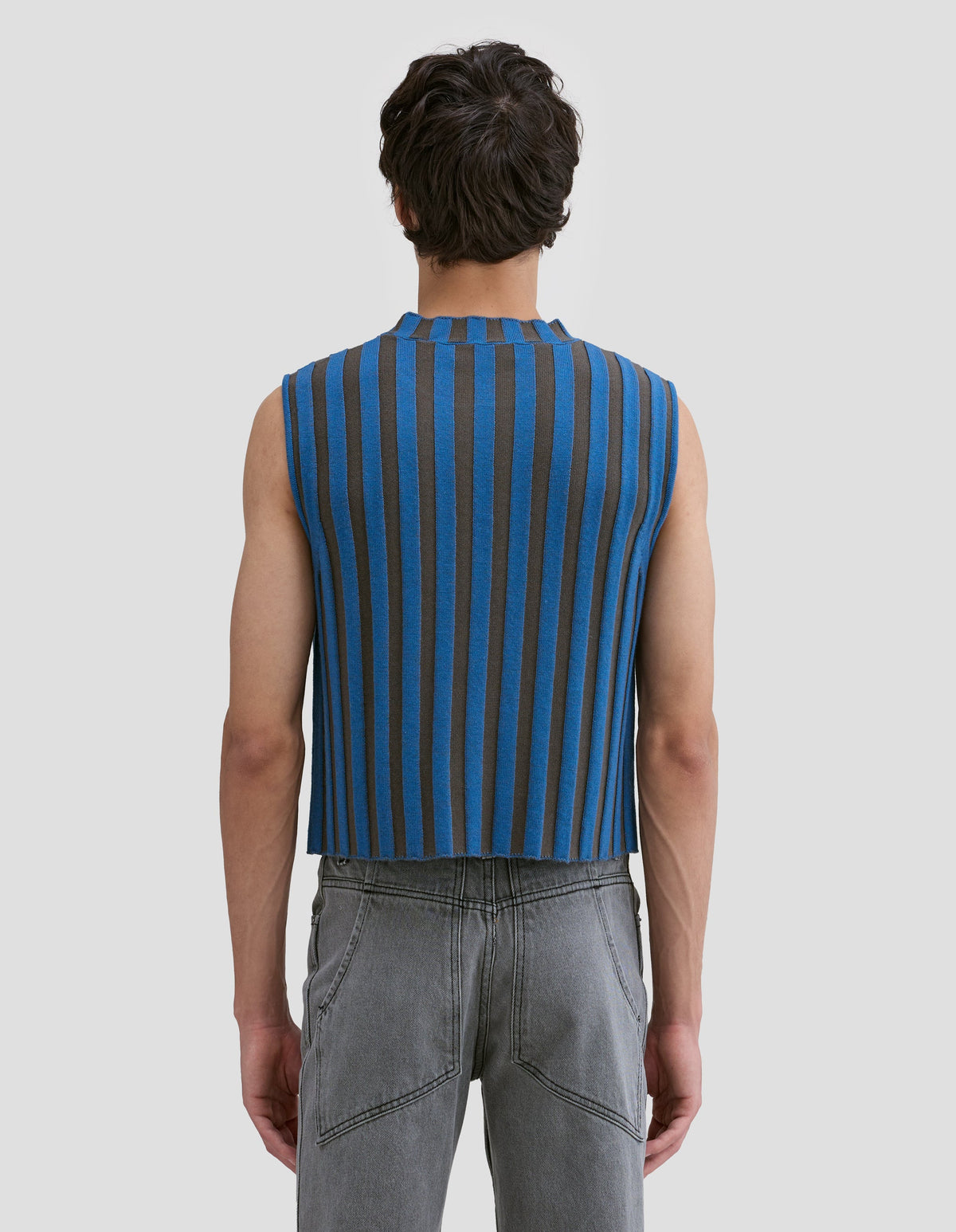Eckhaus Latta Keyboard Vest Bluebird