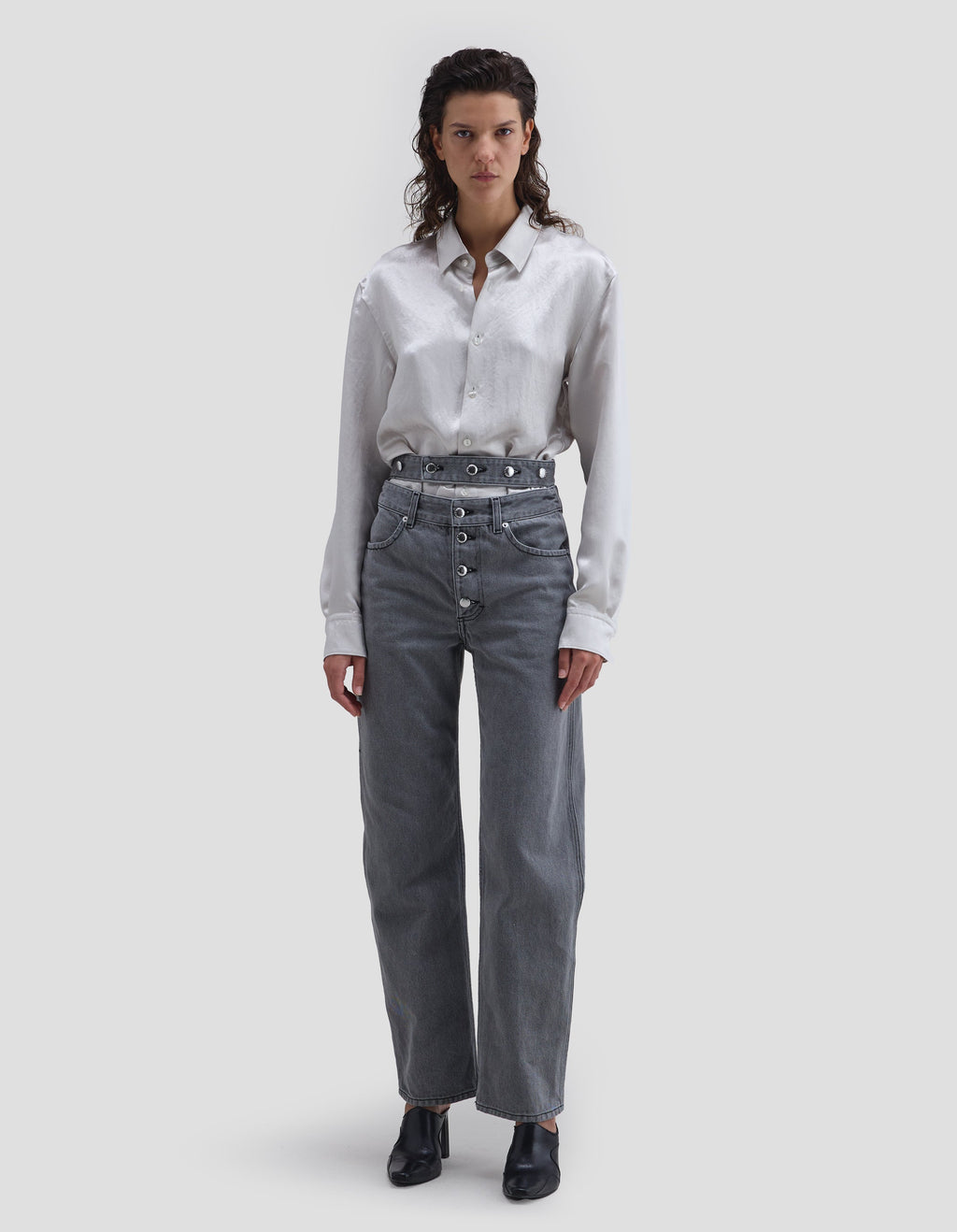 Eckhaus Latta Shadow Jean Cement