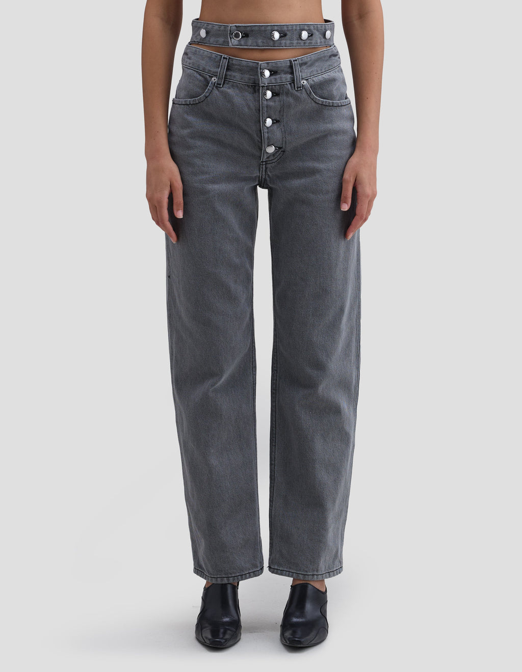 Eckhaus Latta Shadow Jean Cement