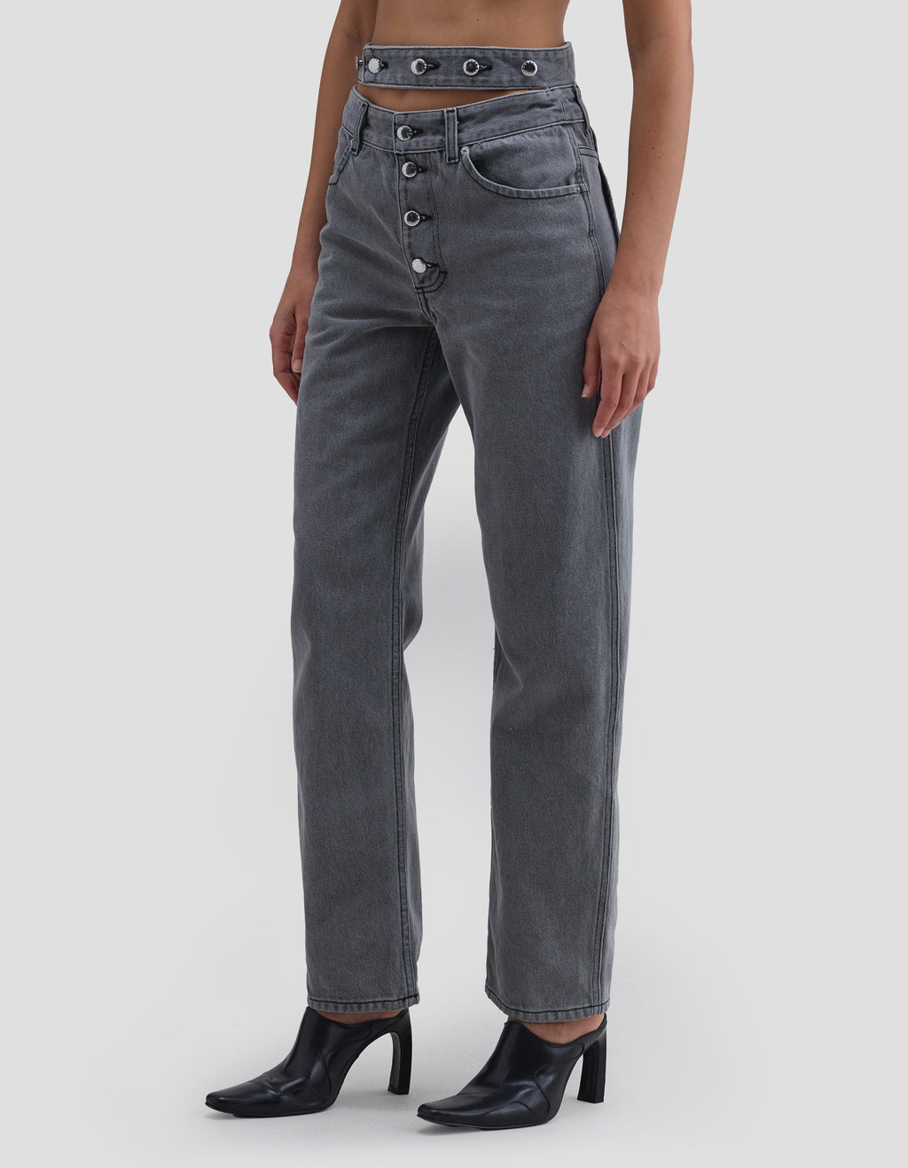 Eckhaus Latta Shadow Jean Cement