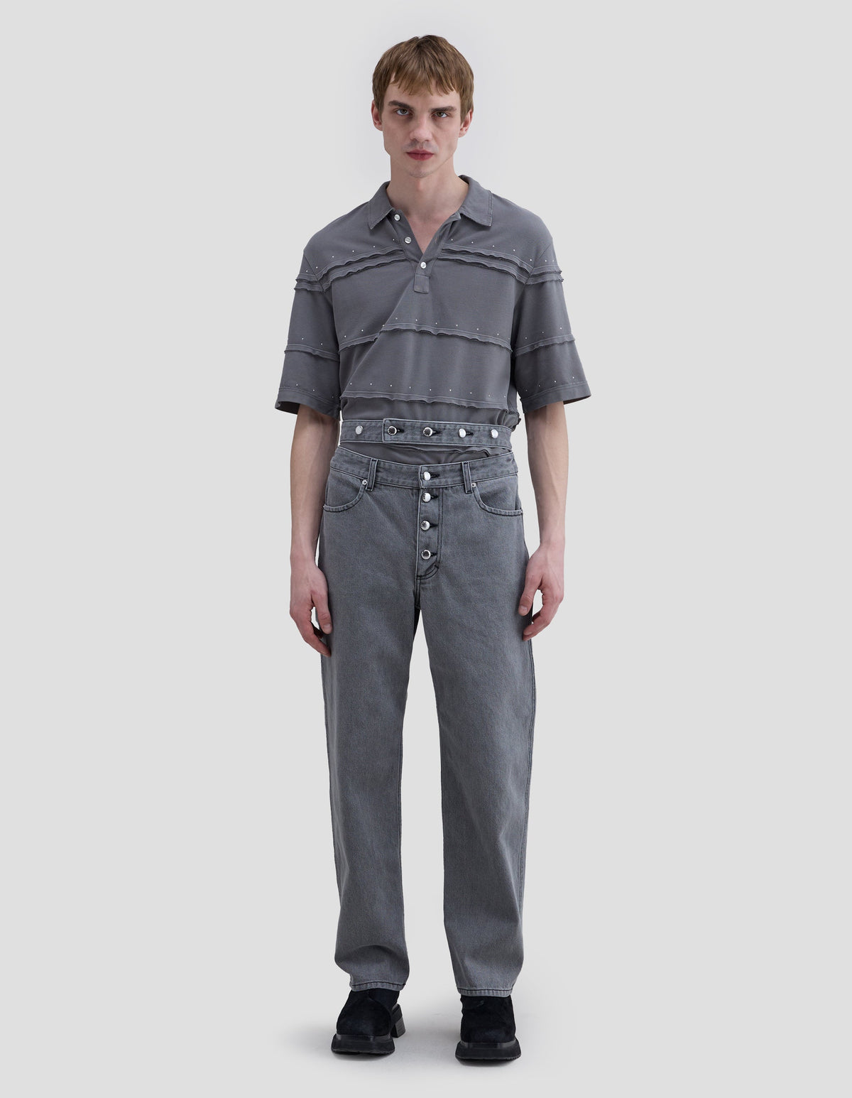 Eckhaus Latta Shadow Jean Cement