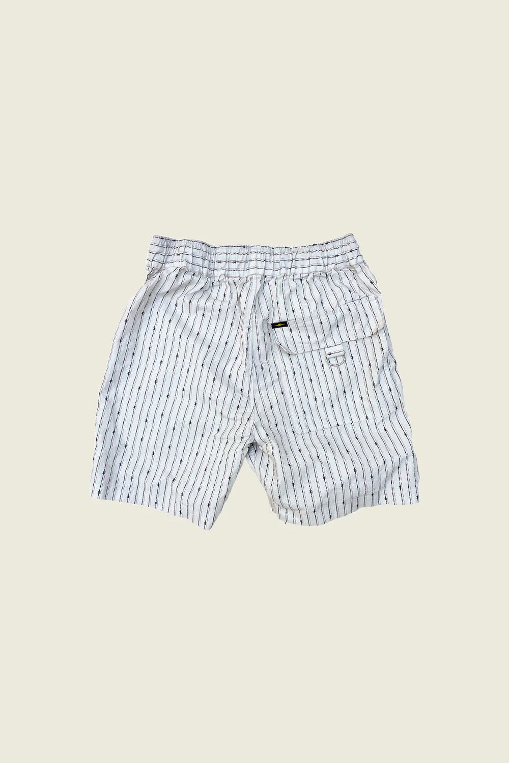 PHIPPS RUGGER SHORT LOGO DOT STRIPE