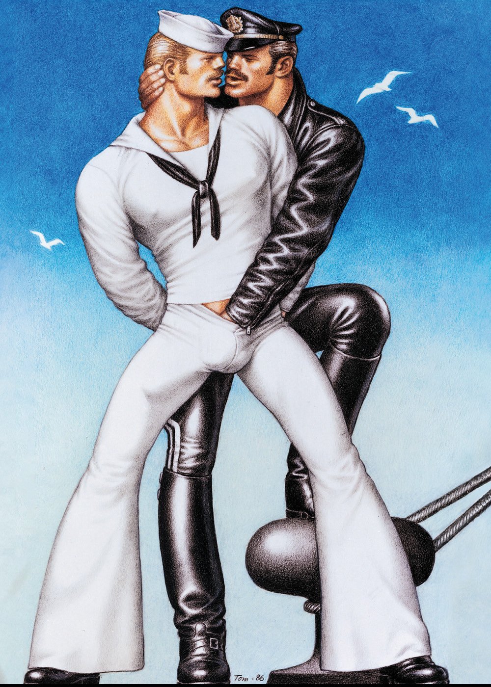 Tom of Finland Classic Postcards by Peachy Kings