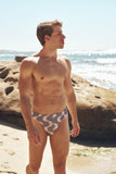 Carioca Boy Swim Thong Black Onyx/White