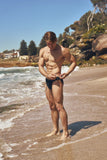 Palm Springs Swim Brief Black Tie Up