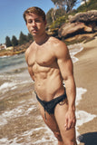 Palm Springs Swim Brief Black Tie Up