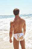 Carioca Boy Swim Brief Coconut Milk