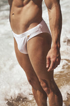 Carioca Boy Swim Brief Coconut Milk