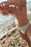 Carioca Boy Swim Thong Rio Green/Coconut Milk