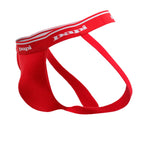 Papi 3-Pack Rib Jockstrap - Black-Red-Turquoise