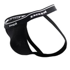 Papi 3-Pack Rib Jockstrap - Black-Red-Turquoise