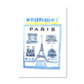 Paris Matchbook Art Print