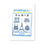 Paris Matchbook Art Print