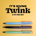Twink Pen Set
