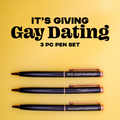 Gay Dating (Grindr) Pen Set