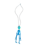 Walter Van Beirendonck Walter Doll + T Necklace in Blue
