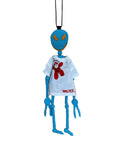 Walter Van Beirendonck Walter Doll + T Necklace in Blue