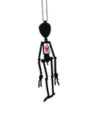 Walter Van Beirendonck Walter Doll + T Necklace in black
