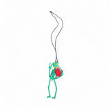Walter Van Beirendonck Peace Alien Necklace in green