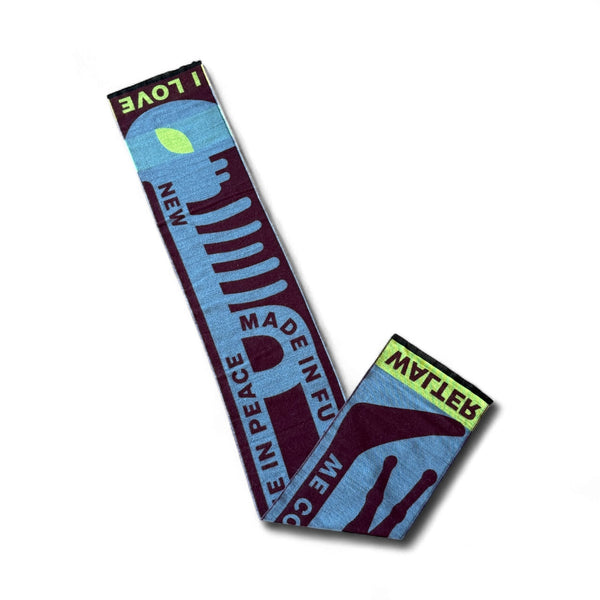 Walter Van Beirendonck New Scarf Single Bordeaux