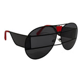 WALTER VAN BEIRENDONCK brutal pilot sunglasses - black shadow