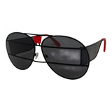 WALTER VAN BEIRENDONCK brutal pilot sunglasses - black shadow