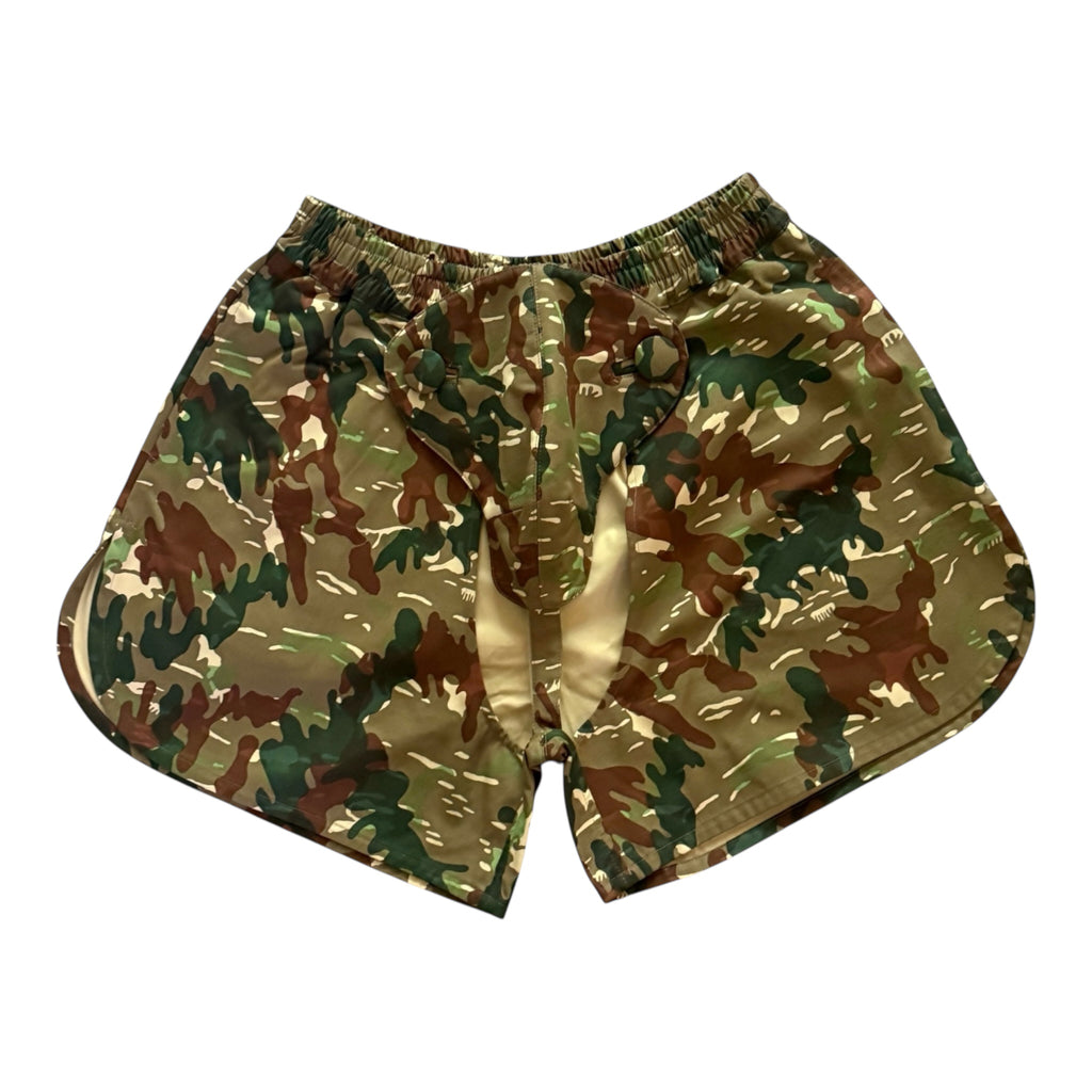 Walter Van Beirendonck codpiece shorts