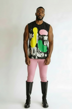 WALTER VAN BEIRENDONCK Daisy Muscle Tank