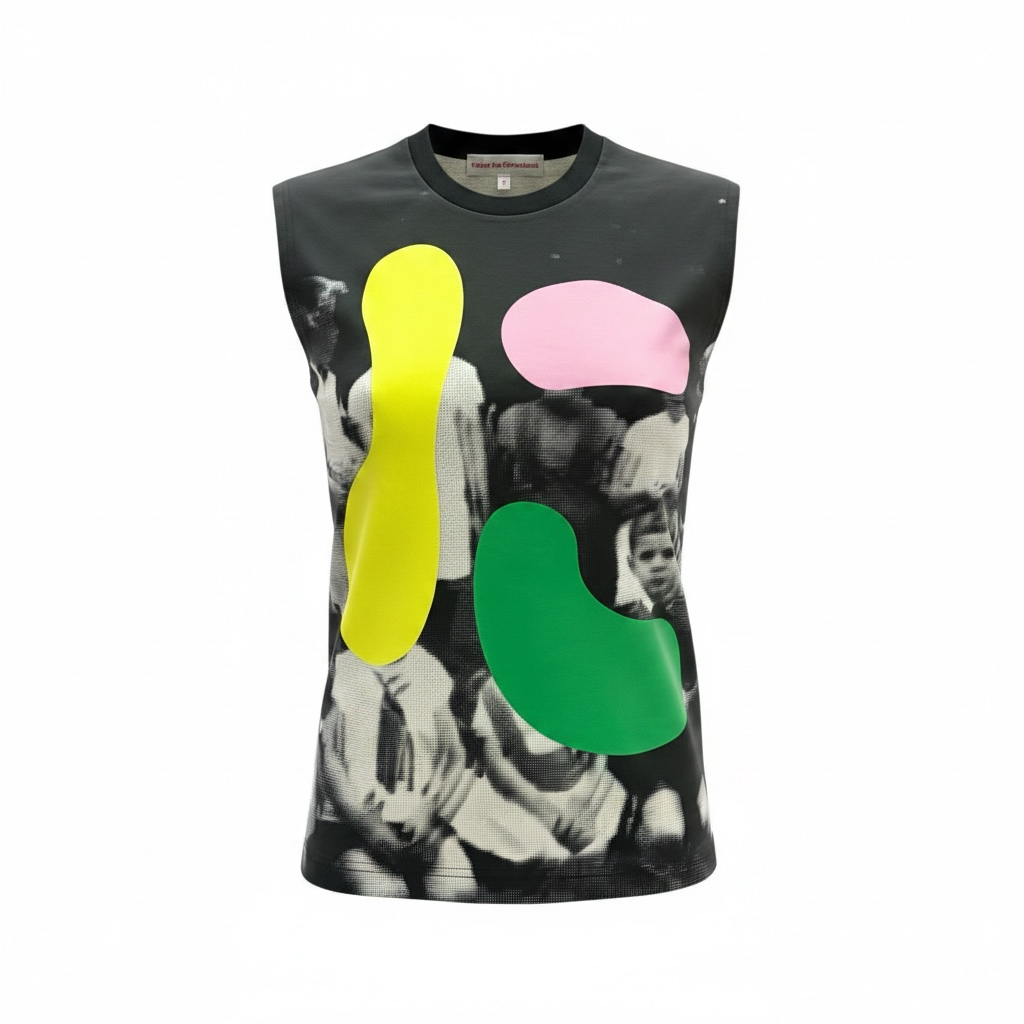 WALTER VAN BEIRENDONCK Daisy Muscle Tank