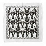 Etienne Leather Man Clone Bandana - White