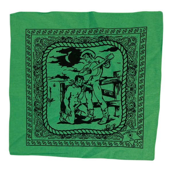 Etienne Cowboy Fantasy Bandana - Green