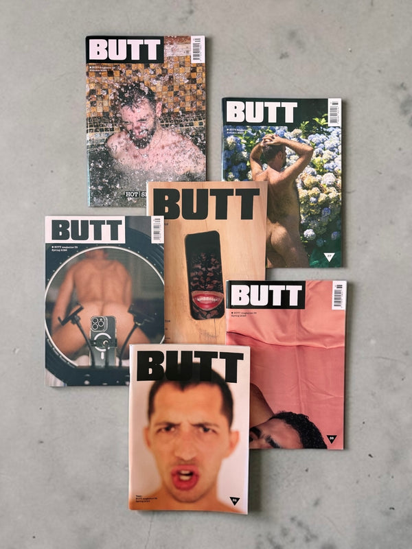 BUTT magazine Bundle: issue 32, 33, 35, 36, 37, 38