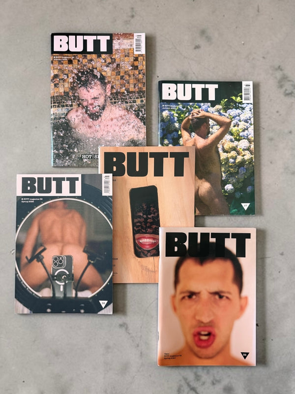 BUTT magazine Bundle: issue 32, 33, 35, 37, 38