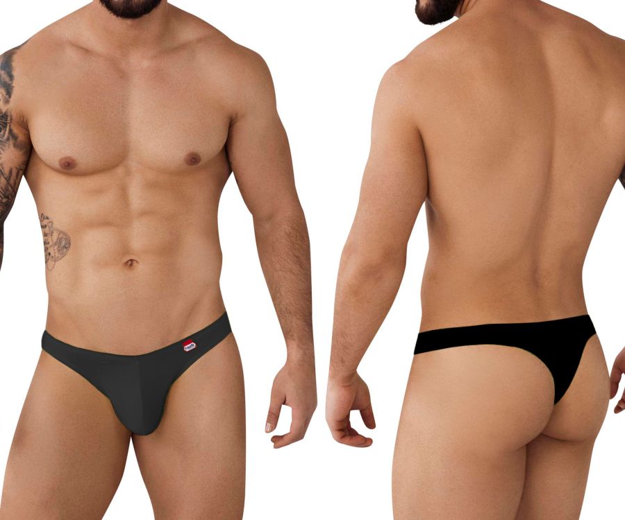 Pikante Angola Thongs - Black