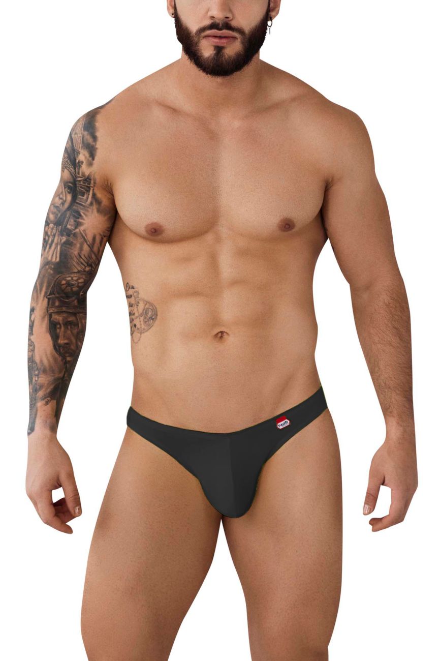 Pikante Angola Thongs - Black
