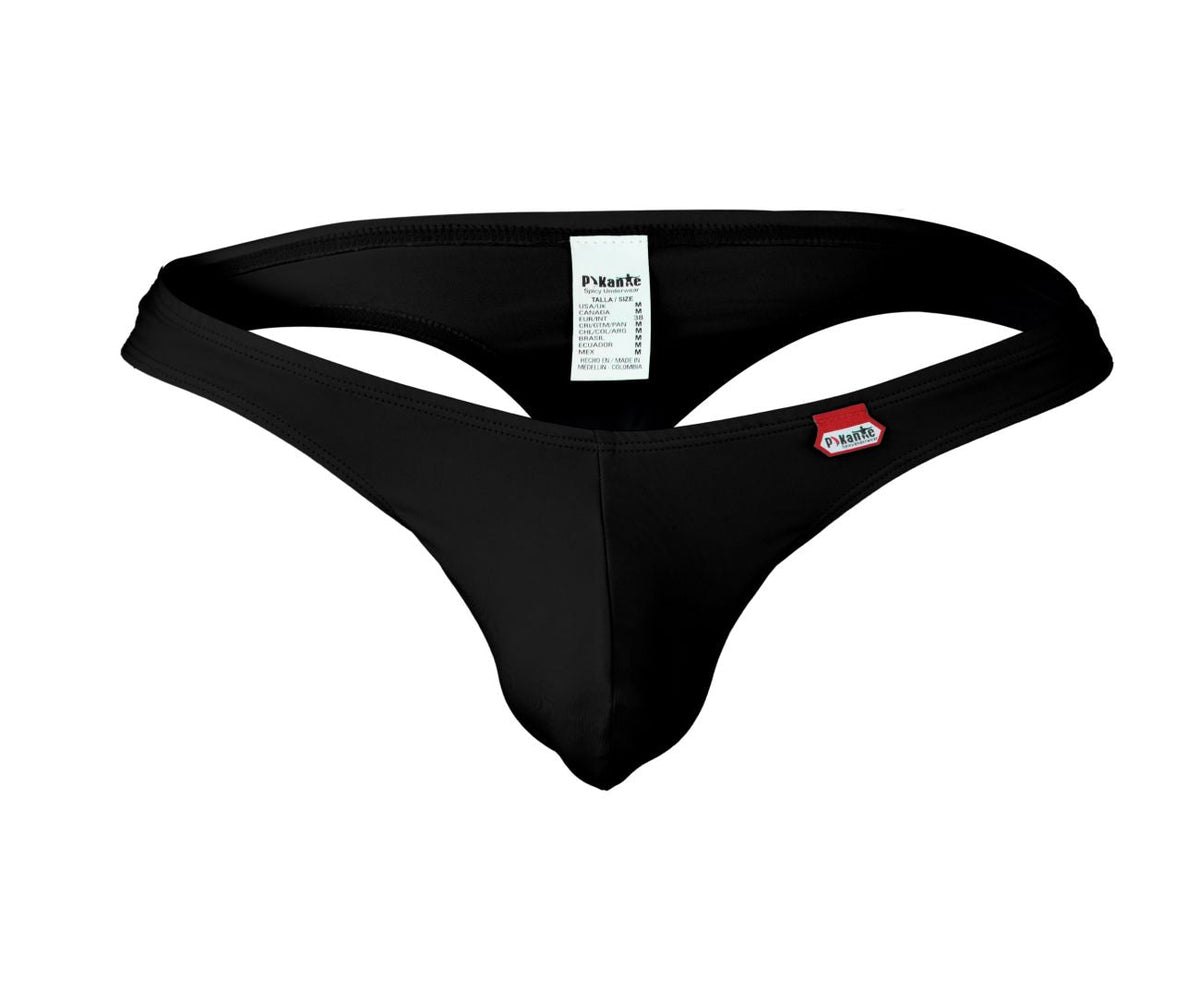 Pikante Angola Thongs - Black