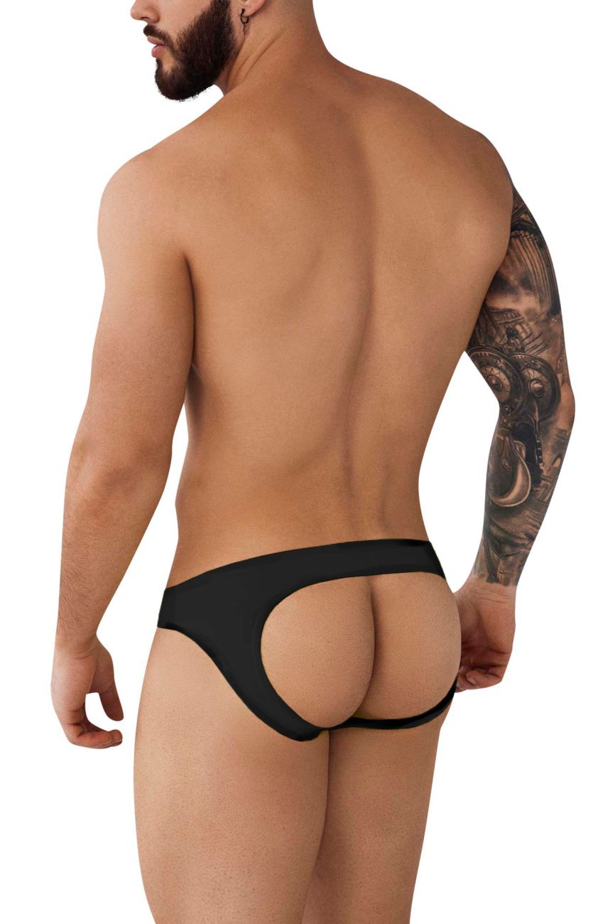 Pikante Angola Jockstrap - Black