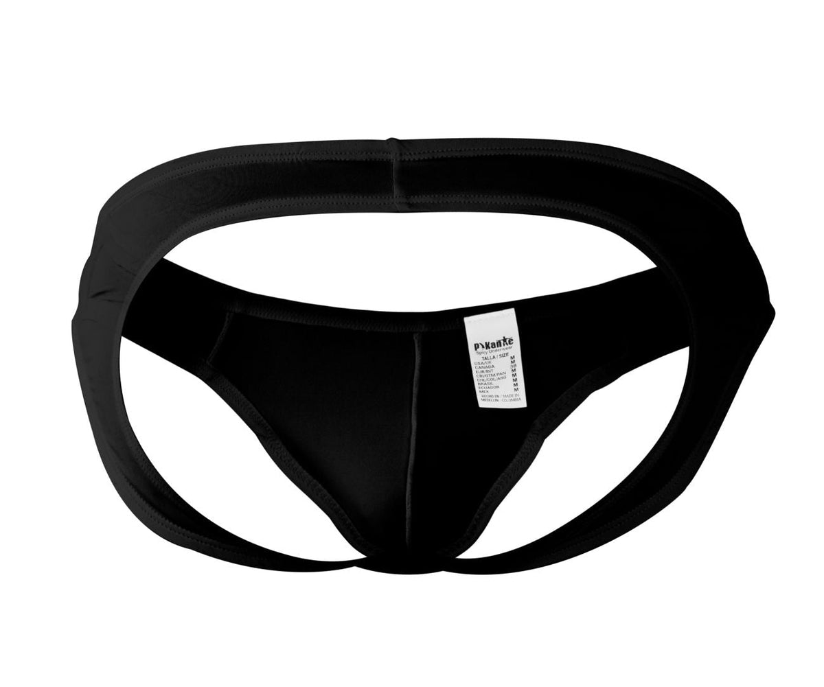 Pikante Angola Jockstrap - Black