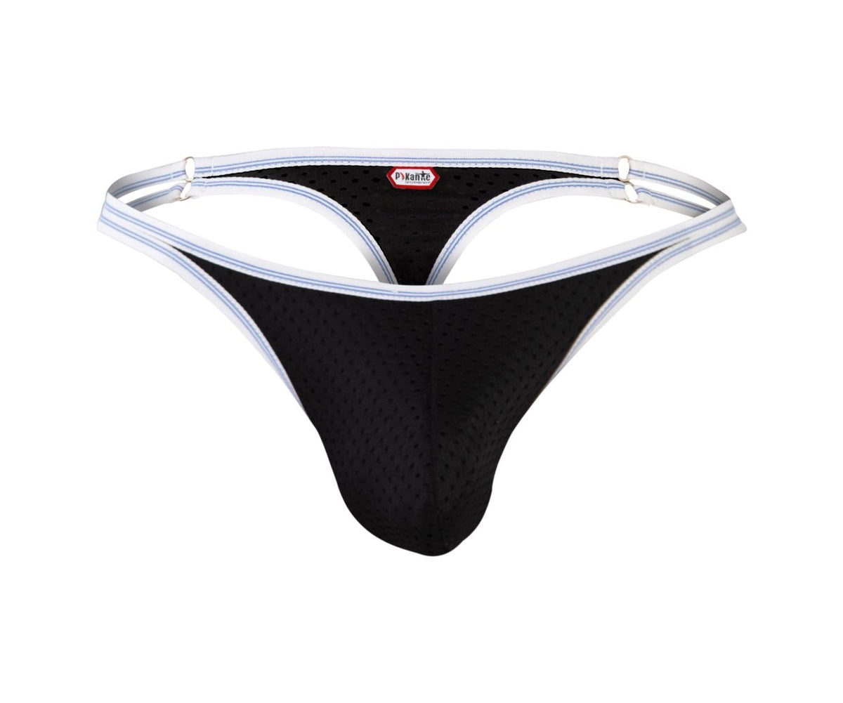 Pikante Novo Thongs - Black