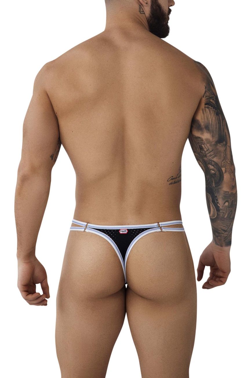 Pikante Novo Thongs - Black