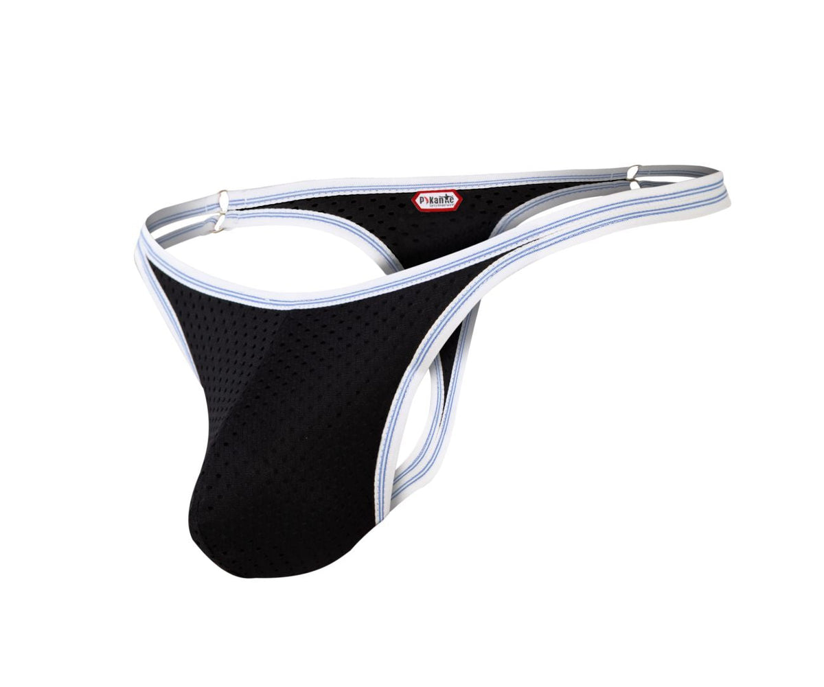 Pikante Novo Thongs - Black