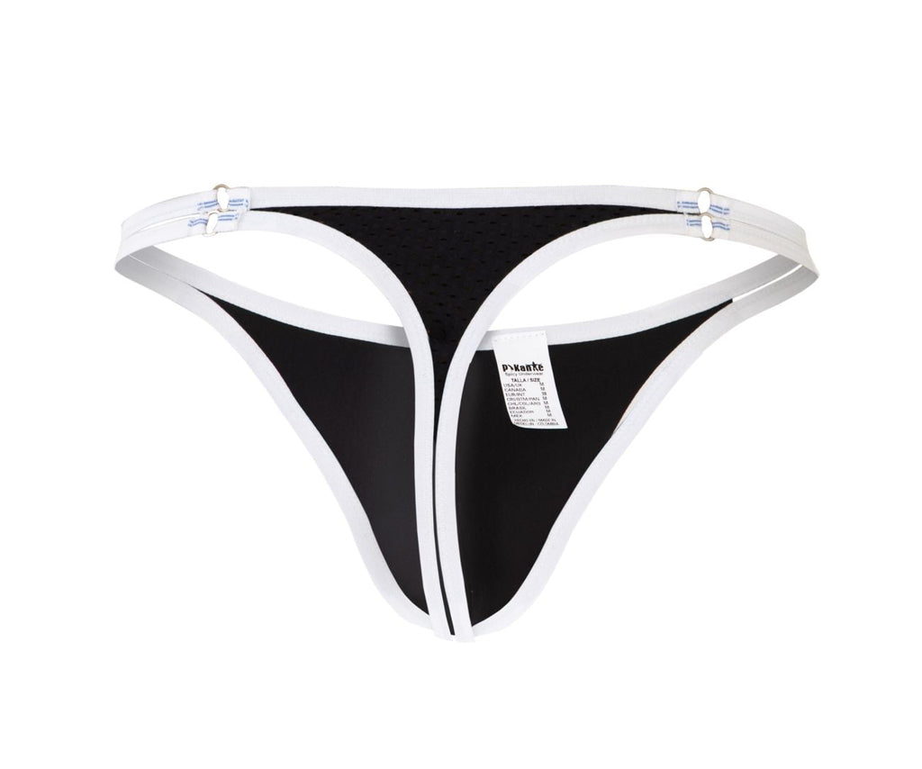Pikante Novo Thongs - Black