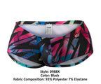 Pikante Jartum Printed Trunks - Black