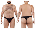 Pikante Terni Thongs - Black