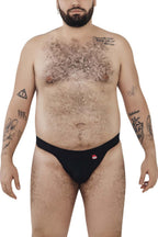 Pikante Terni Thongs - Black
